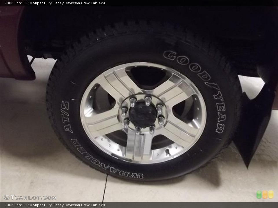 2006 Ford F250 Super Duty Harley Davidson Crew Cab 4x4 Wheel and Tire Photo #59682626