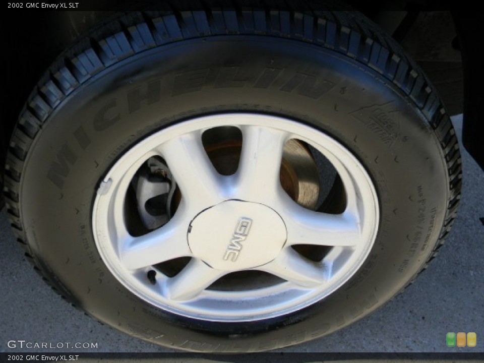 2002 GMC Envoy XL SLT Wheel and Tire Photo #59684924