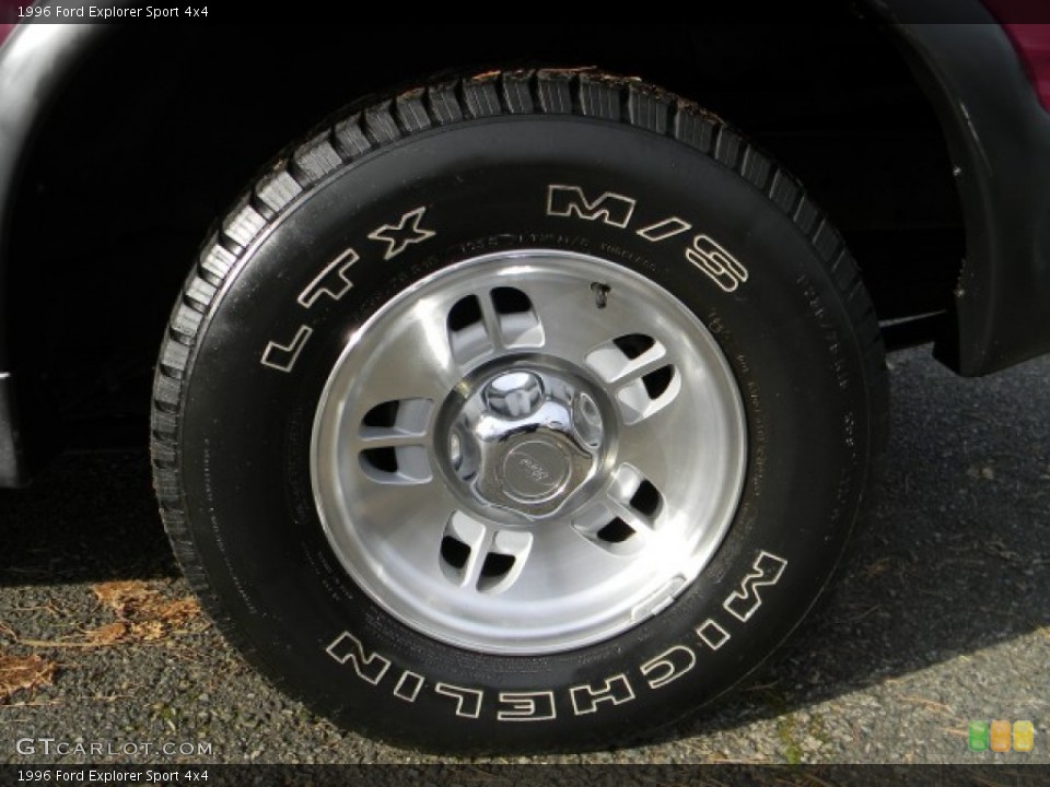 1996 Ford Explorer Wheels and Tires