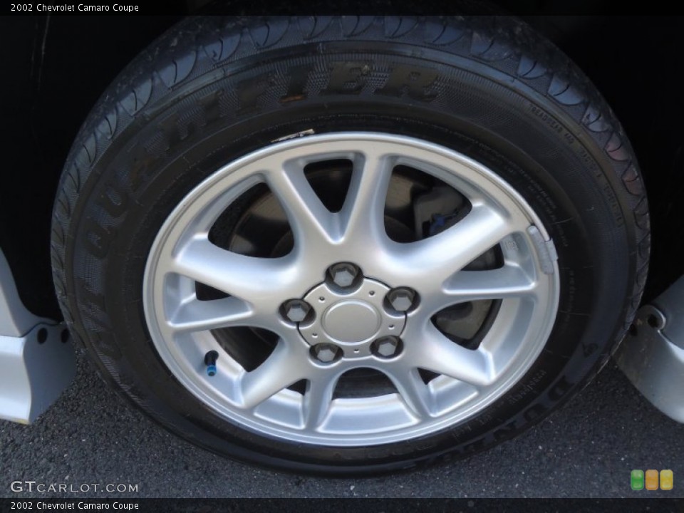 2002 Chevrolet Camaro Coupe Wheel and Tire Photo #59691617