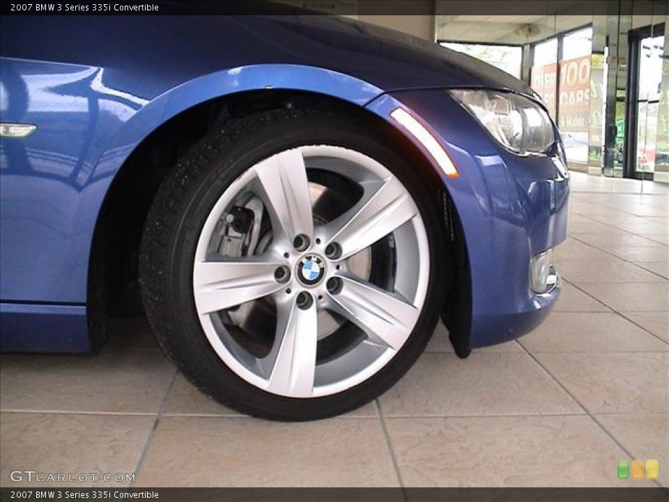 2007 BMW 3 Series 335i Convertible Wheel and Tire Photo #59693873