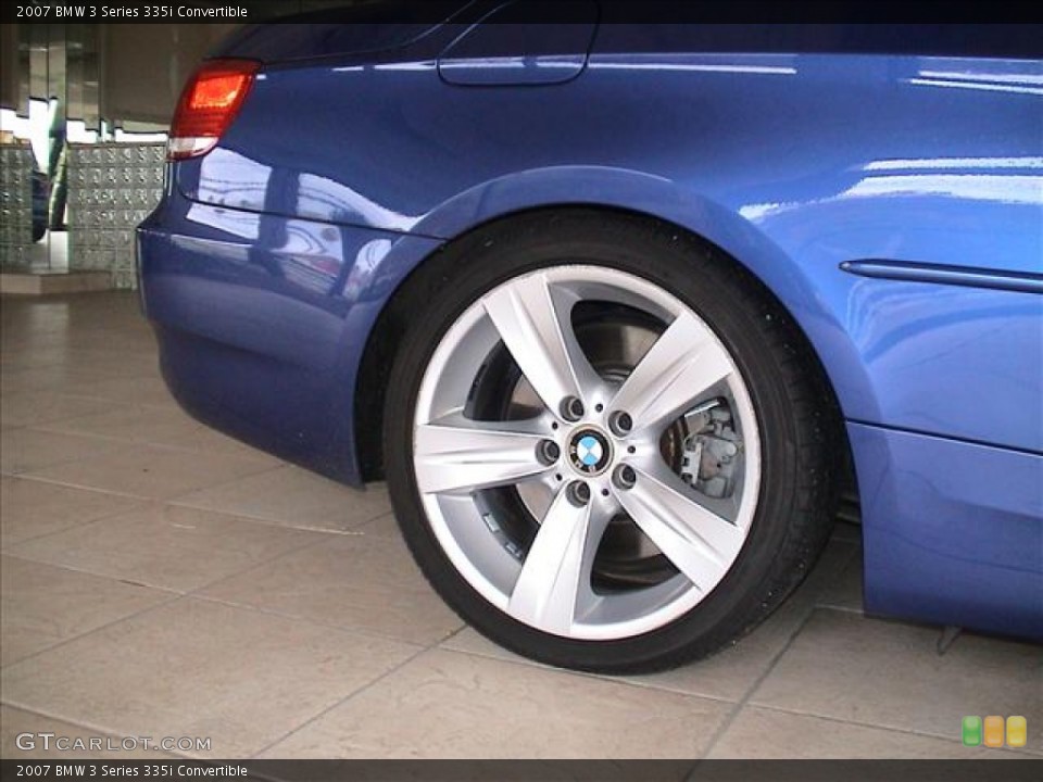 2007 BMW 3 Series 335i Convertible Wheel and Tire Photo #59693881