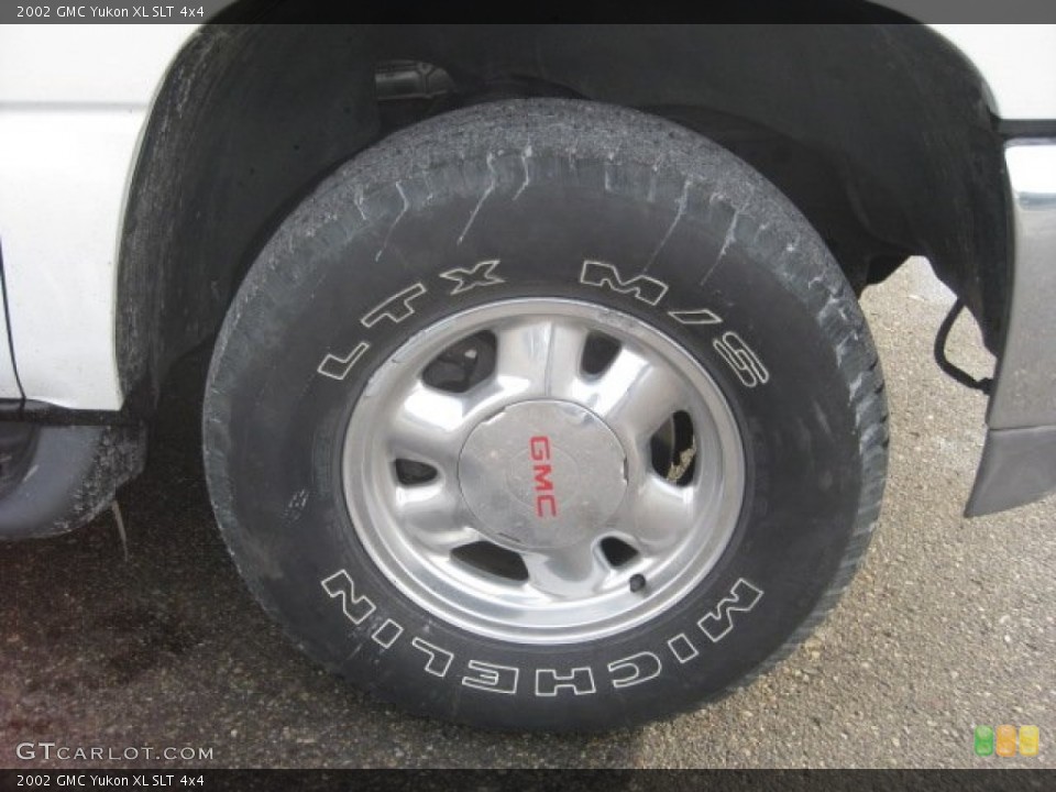 2002 GMC Yukon XL SLT 4x4 Wheel and Tire Photo #59698442