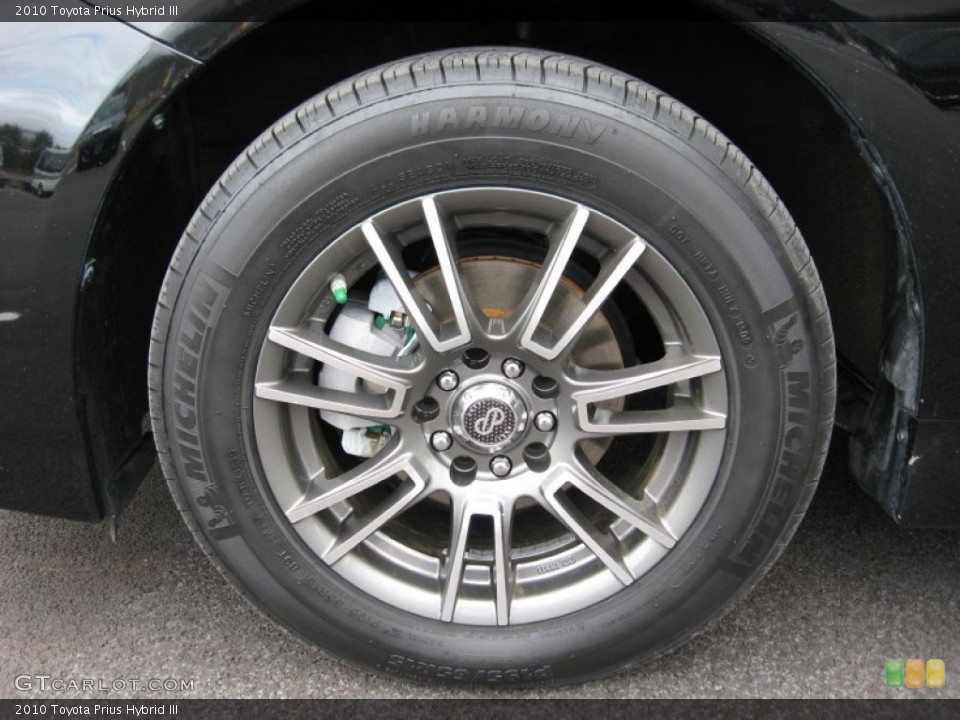 2010 Toyota Prius Custom Wheel and Tire Photo #59700856
