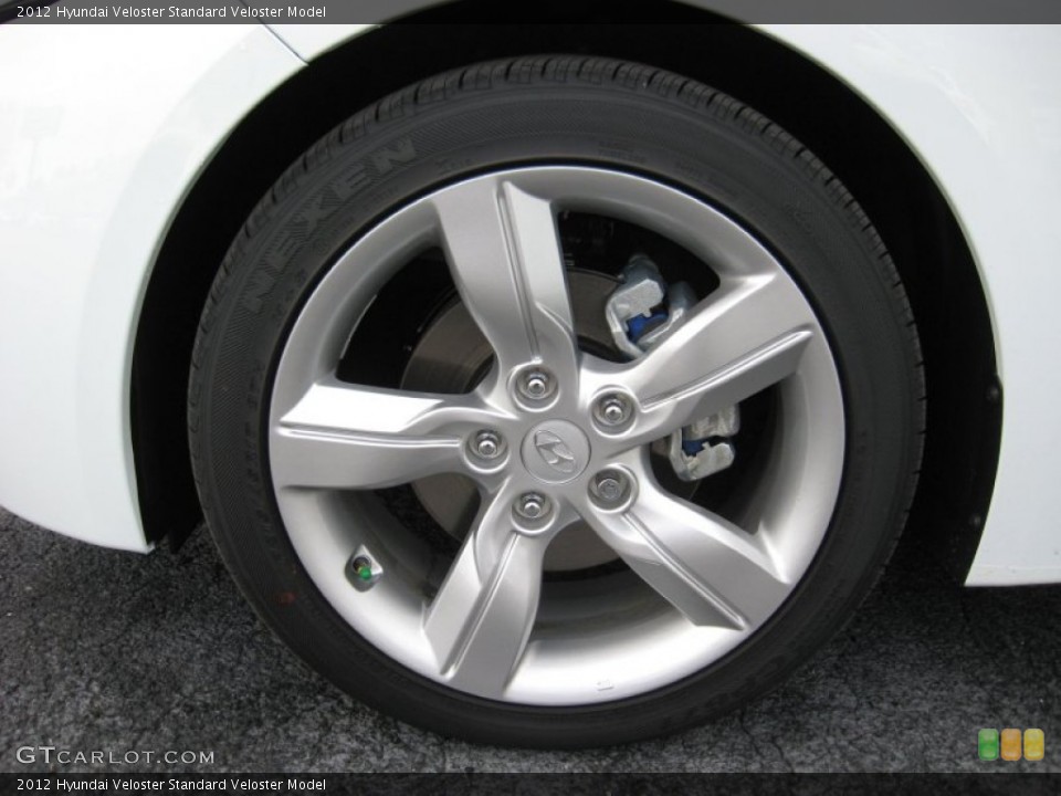 2012 Hyundai Veloster  Wheel and Tire Photo #59702388