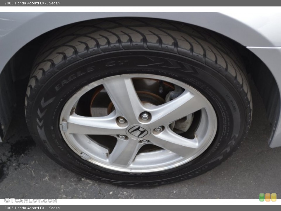 2005 Honda Accord EX-L Sedan Wheel and Tire Photo #59704668