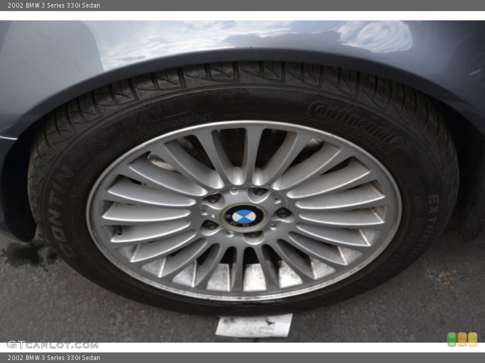 2002 BMW 3 Series 330i Sedan Wheel and Tire Photo #59704719