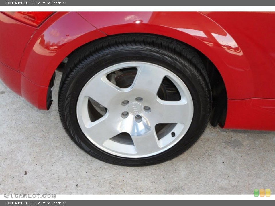 2001 Audi TT 1.8T quattro Roadster Wheel and Tire Photo #59705082