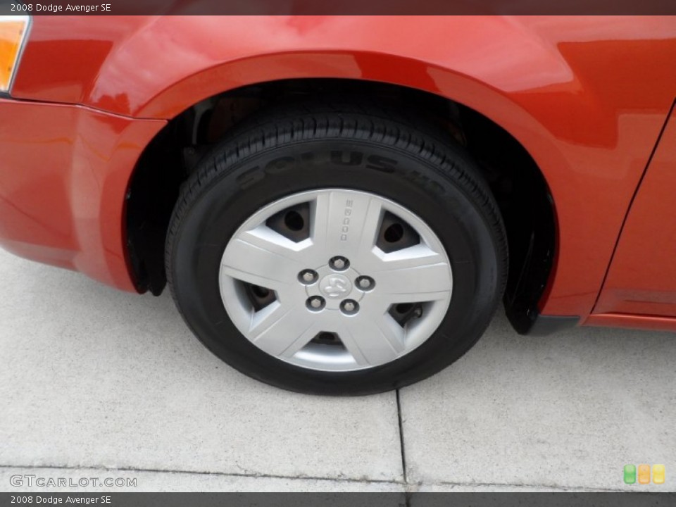 2008 Dodge Avenger SE Wheel and Tire Photo #59708925