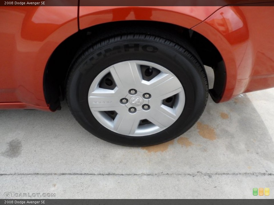 2008 Dodge Avenger SE Wheel and Tire Photo #59708934
