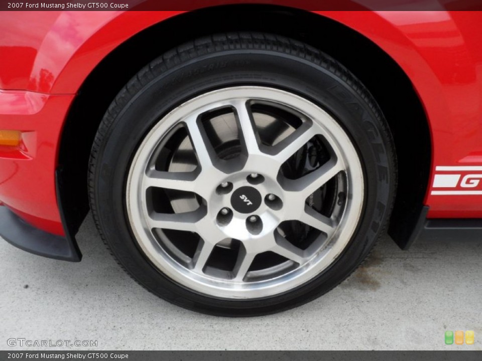 2007 Ford Mustang Shelby GT500 Coupe Wheel and Tire Photo #59710359