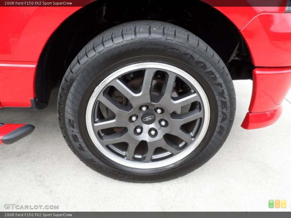 2008 Ford F150 FX2 Sport SuperCrew Wheel and Tire Photo #59711163