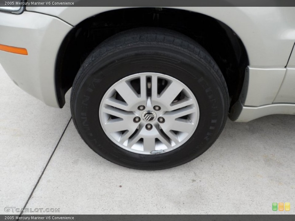 2005 Mercury Mariner V6 Convenience Wheel and Tire Photo #59711544