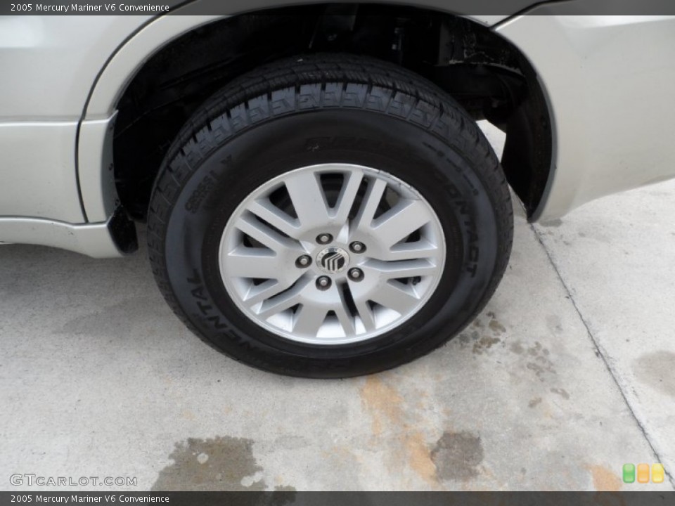 2005 Mercury Mariner V6 Convenience Wheel and Tire Photo #59711553