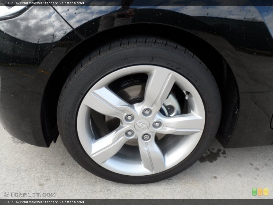2012 Hyundai Veloster  Wheel and Tire Photo #59715438