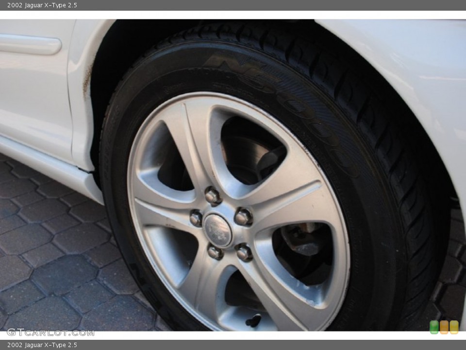 2002 Jaguar X-Type 2.5 Wheel and Tire Photo #59719185