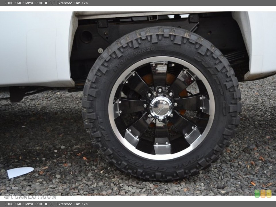 2008 GMC Sierra 2500HD Custom Wheel and Tire Photo #59719575