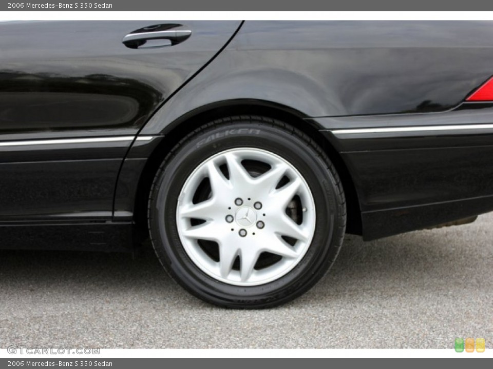 2006 Mercedes-Benz S 350 Sedan Wheel and Tire Photo #59722039
