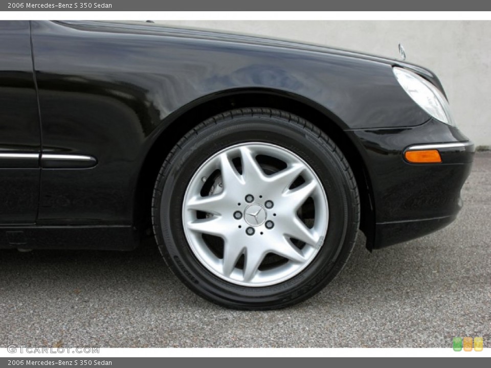2006 Mercedes-Benz S 350 Sedan Wheel and Tire Photo #59722056