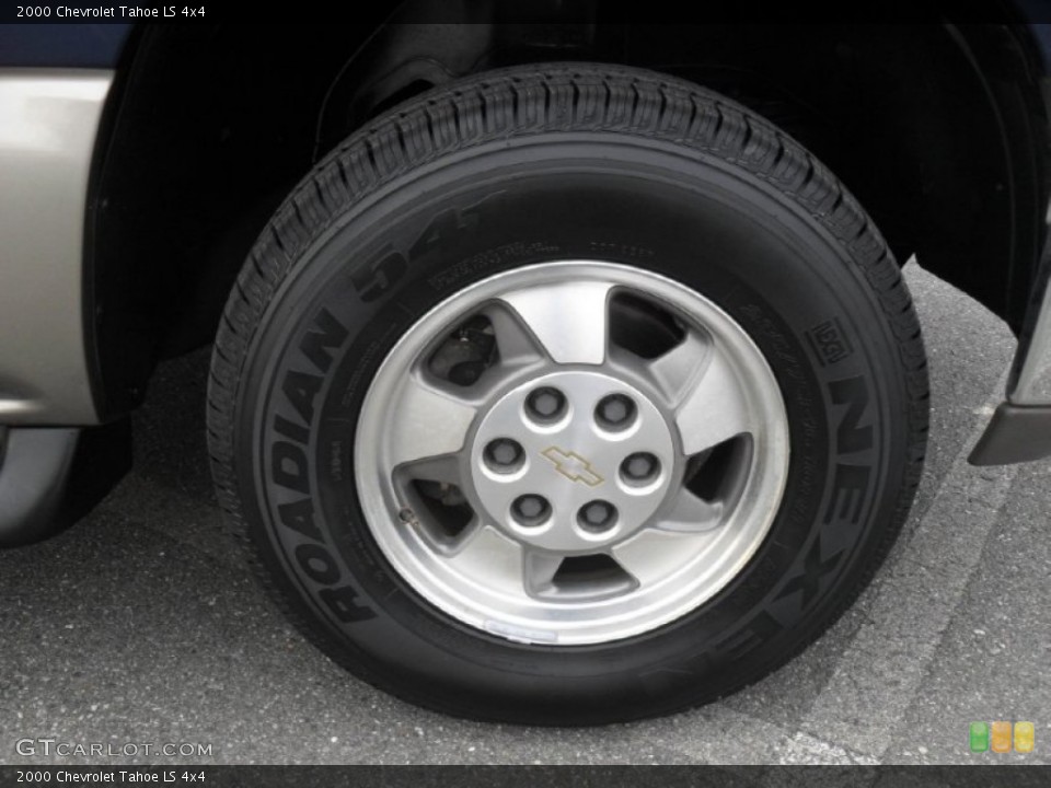 2000 Chevrolet Tahoe LS 4x4 Wheel and Tire Photo #59722713