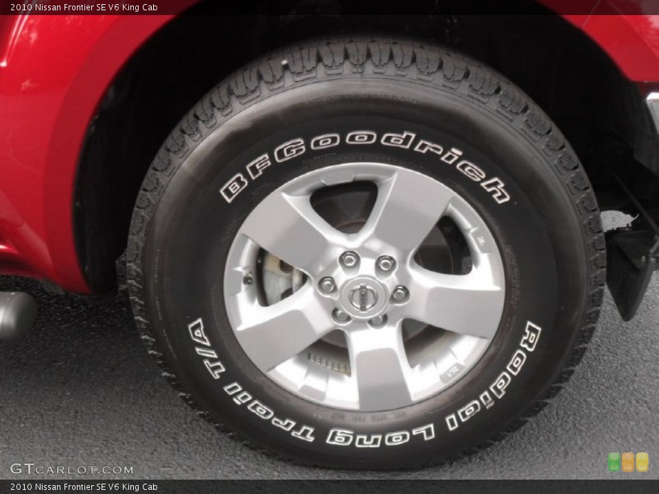 2010 Nissan Frontier SE V6 King Cab Wheel and Tire Photo #59723838