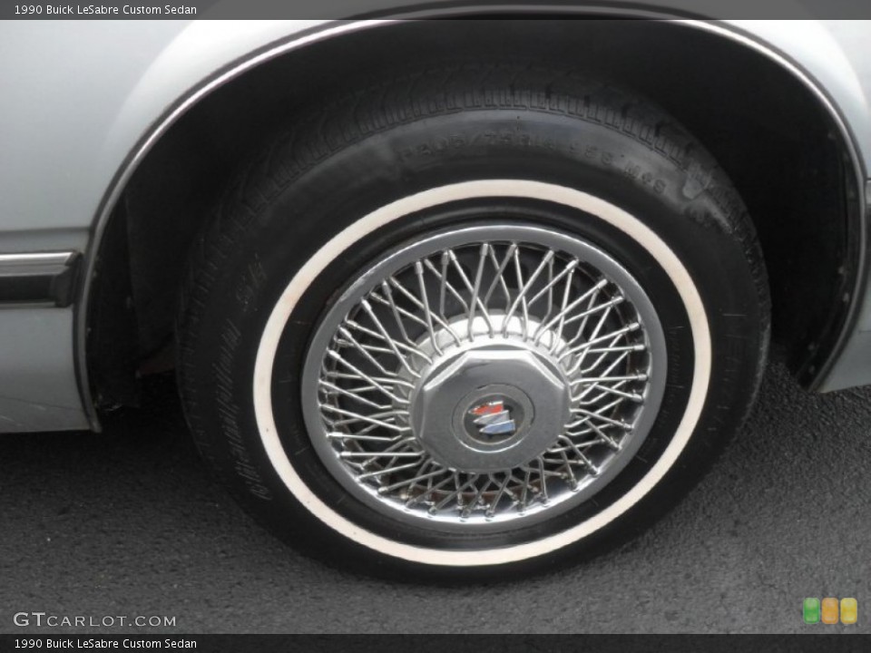 1990 Buick LeSabre Custom Sedan Wheel and Tire Photo #59724267
