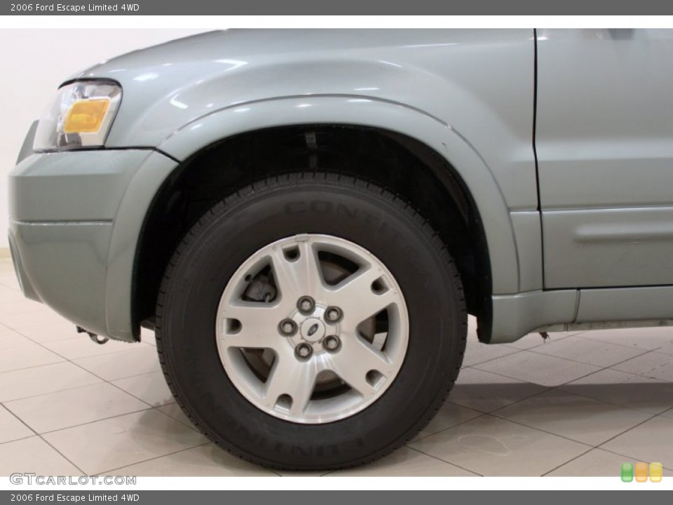 2006 Ford Escape Limited 4WD Wheel and Tire Photo #59726589