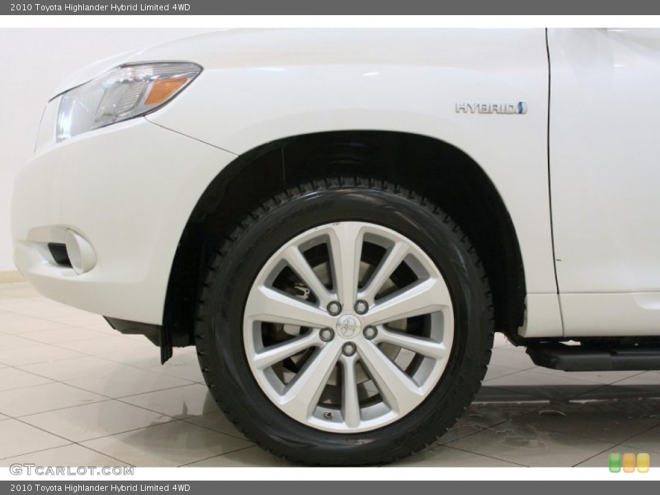 2010 Toyota Highlander Hybrid Limited 4WD Wheel and Tire Photo #59727903