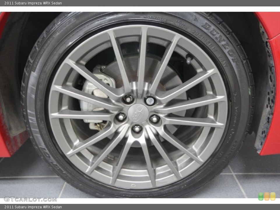 2011 Subaru Impreza WRX Sedan Wheel and Tire Photo #59737086