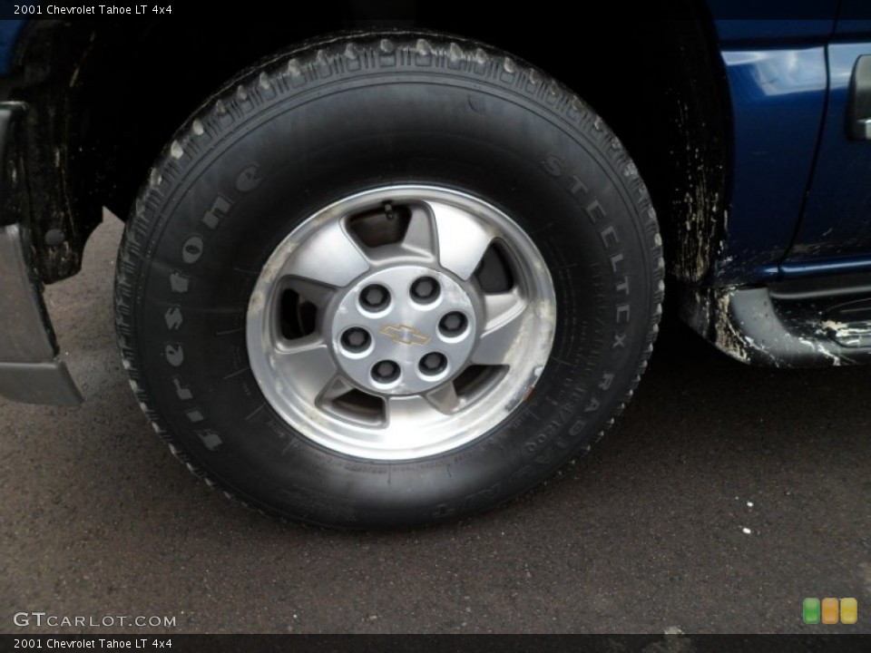 2001 Chevrolet Tahoe LT 4x4 Wheel and Tire Photo #59740580