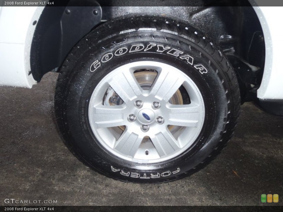 2008 Ford Explorer XLT 4x4 Wheel and Tire Photo #59741522