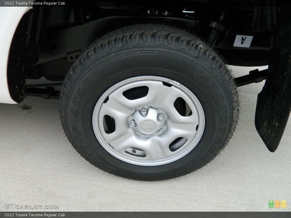 2012 Toyota Tacoma Regular Cab Wheel and Tire Photo #59745251
