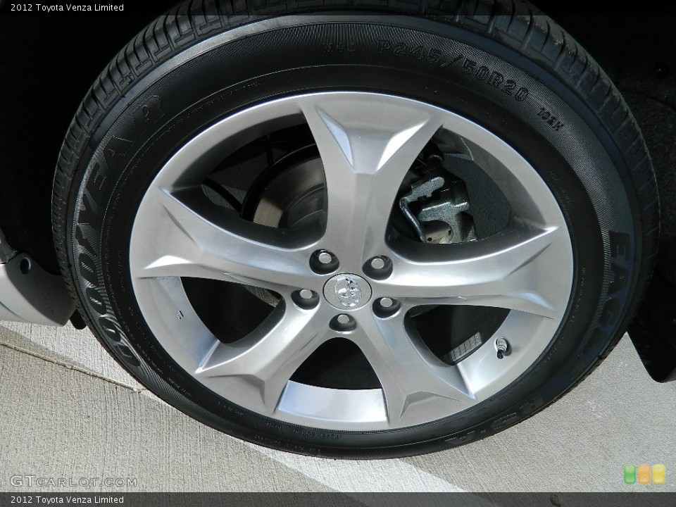2012 Toyota Venza Limited Wheel and Tire Photo #59745785