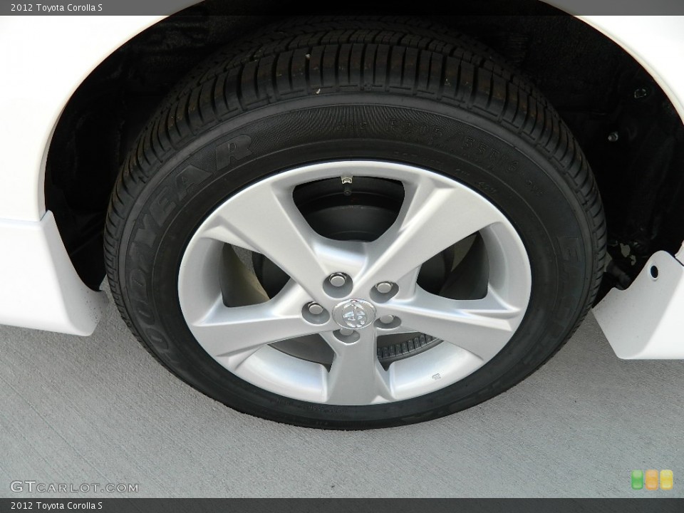2012 Toyota Corolla S Wheel and Tire Photo #59746640