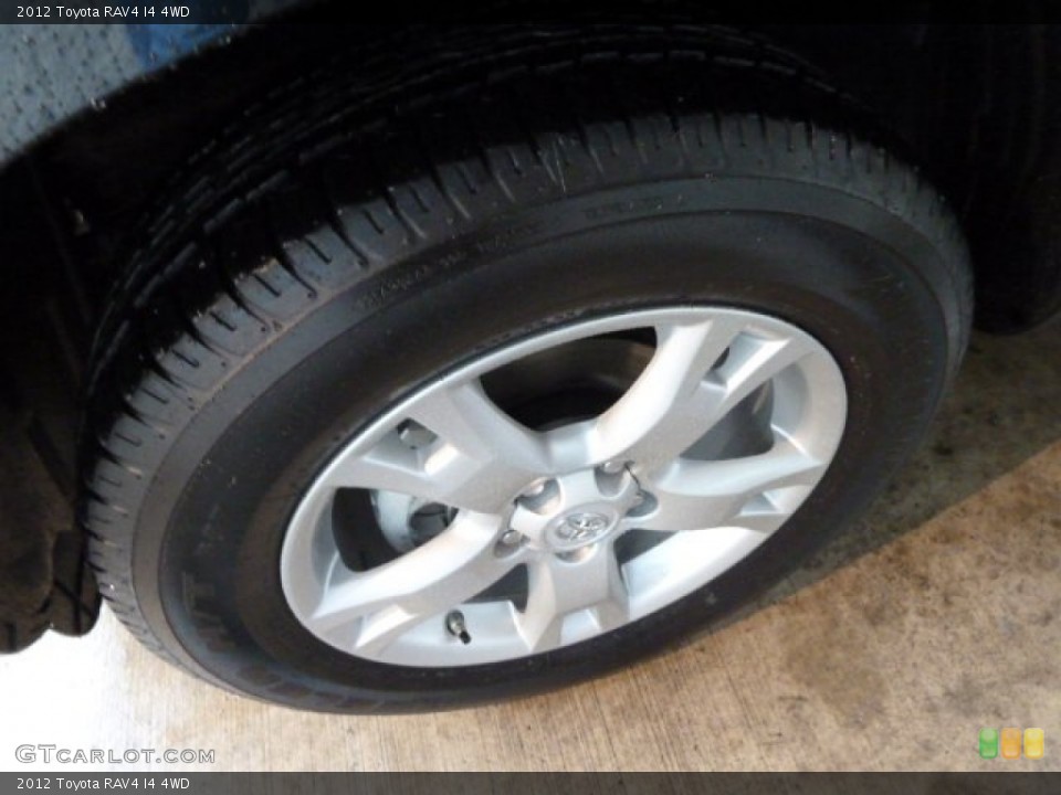 2012 Toyota RAV4 I4 4WD Wheel and Tire Photo #59750246