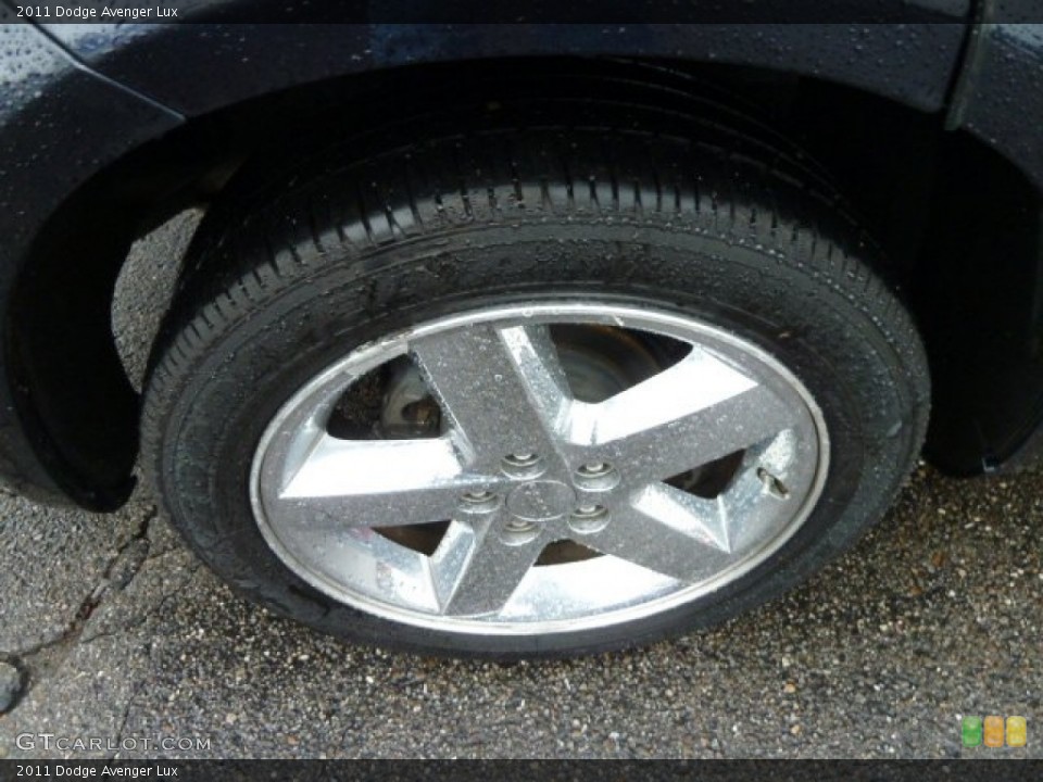 2011 Dodge Avenger Lux Wheel and Tire Photo #59752130