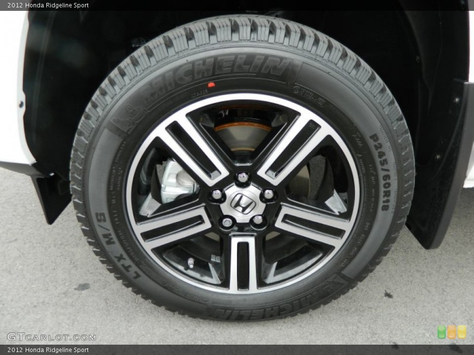 2012 Honda Ridgeline Sport Wheel and Tire Photo #59753015