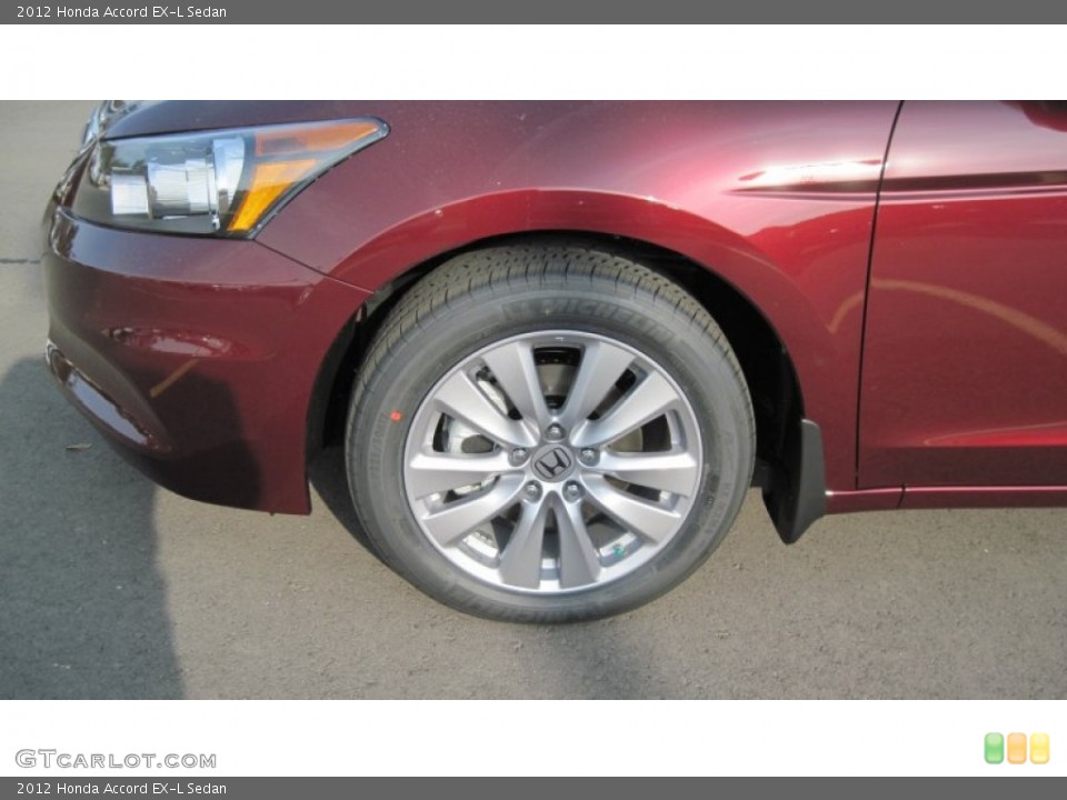 2012 Honda Accord EX-L Sedan Wheel and Tire Photo #59753248