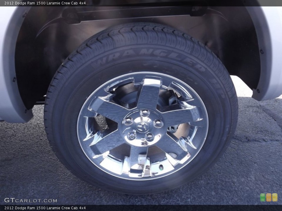 2012 Dodge Ram 1500 Laramie Crew Cab 4x4 Wheel and Tire Photo #59754360
