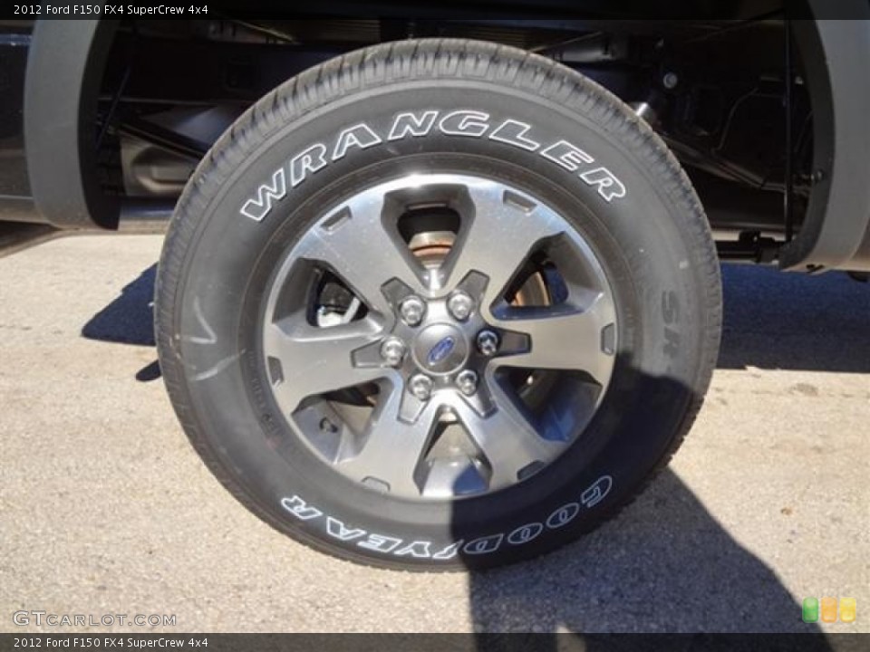 2012 Ford F150 FX4 SuperCrew 4x4 Wheel and Tire Photo #59755978