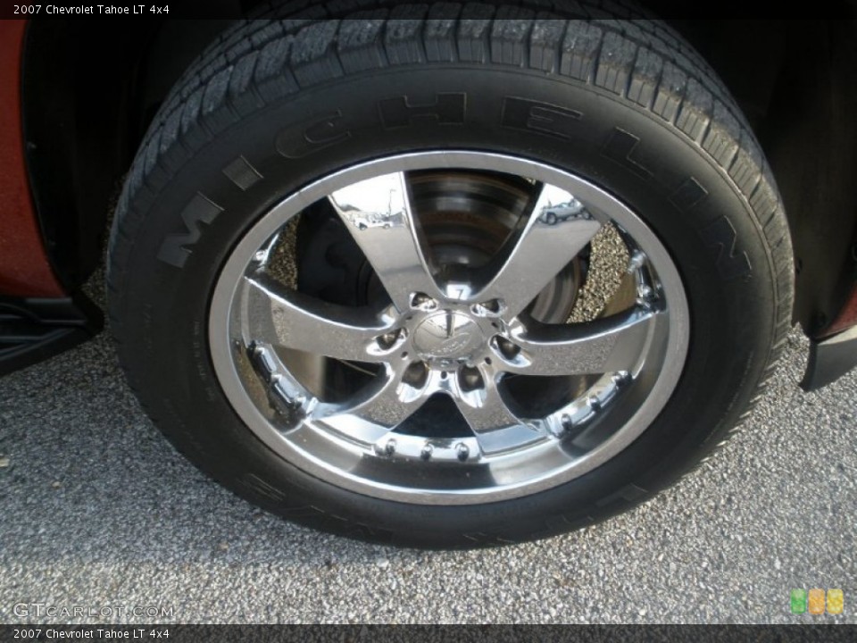 2007 Chevrolet Tahoe Custom Wheel and Tire Photo #59756807