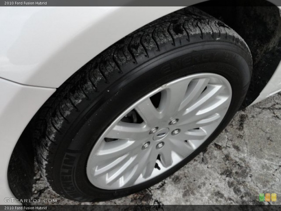 2010 Ford Fusion Hybrid Wheel and Tire Photo #59757218