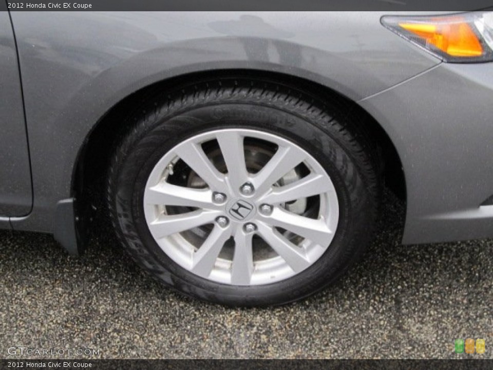 2012 Honda Civic EX Coupe Wheel and Tire Photo #59758706