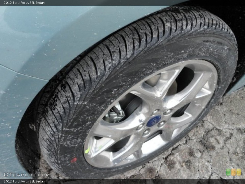 2012 Ford Focus SEL Sedan Wheel and Tire Photo #59759702