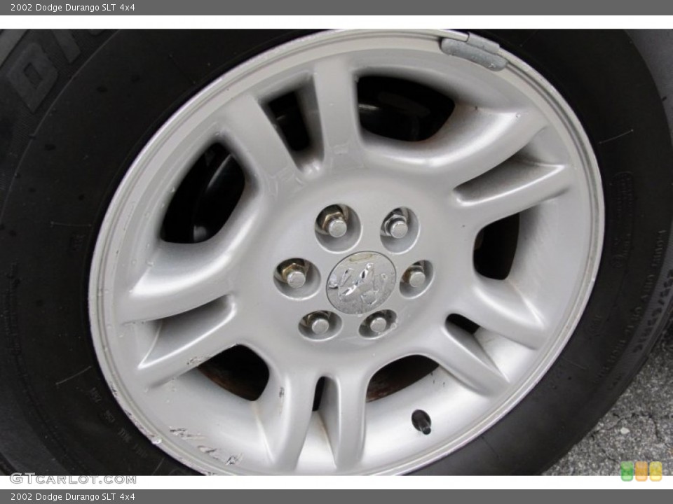 2002 Dodge Durango SLT 4x4 Wheel and Tire Photo #59761193