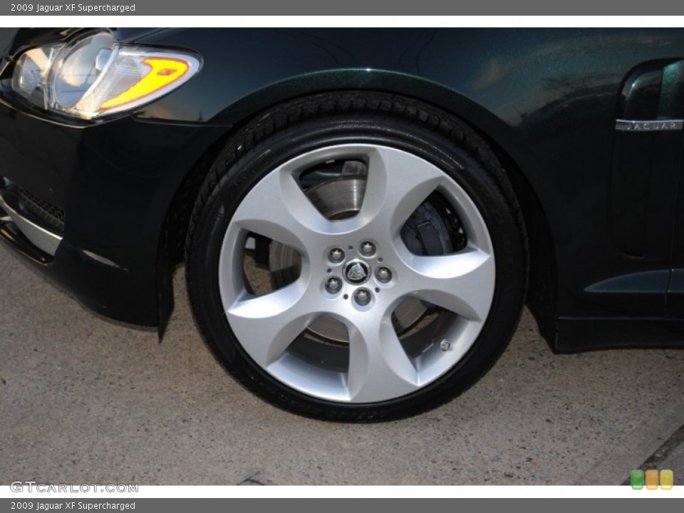 2009 Jaguar XF Supercharged Wheel and Tire Photo #59763706
