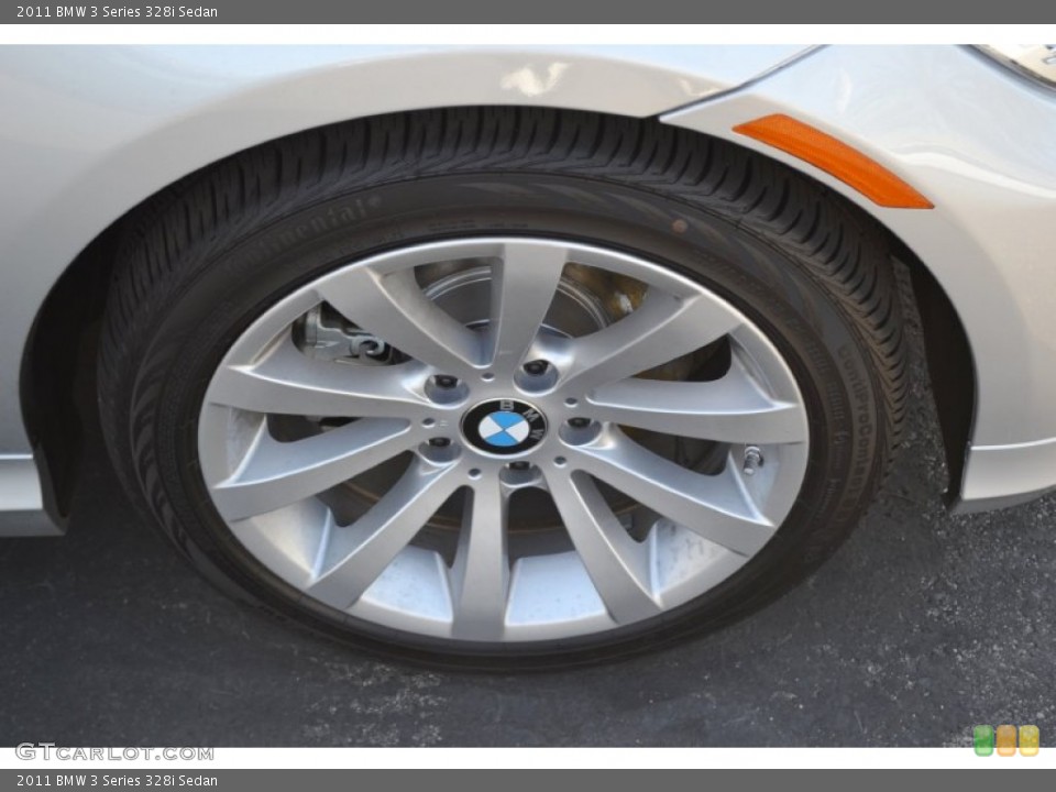 2011 BMW 3 Series 328i Sedan Wheel and Tire Photo #59764604