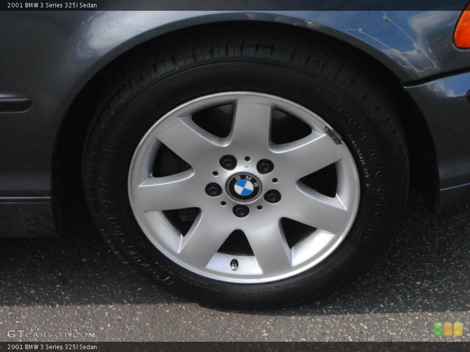 2001 BMW 3 Series 325i Sedan Wheel and Tire Photo #59765795