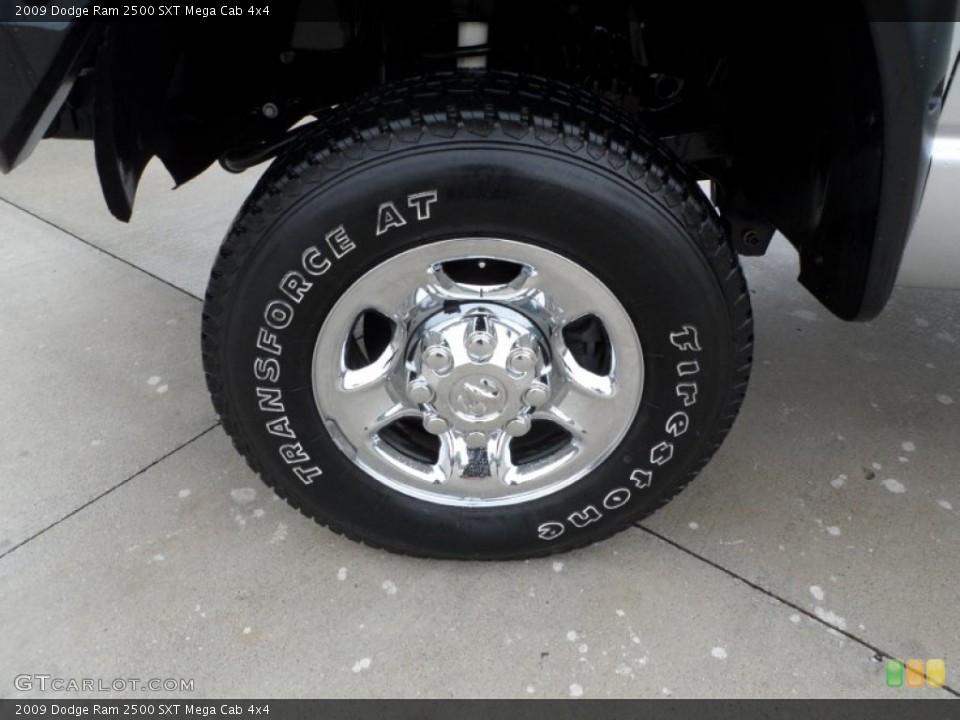 2009 Dodge Ram 2500 SXT Mega Cab 4x4 Wheel and Tire Photo #59768006