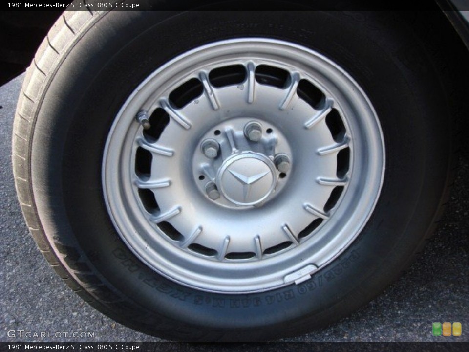 1981 Mercedes-Benz SL Class 380 SLC Coupe Wheel and Tire Photo #59769910